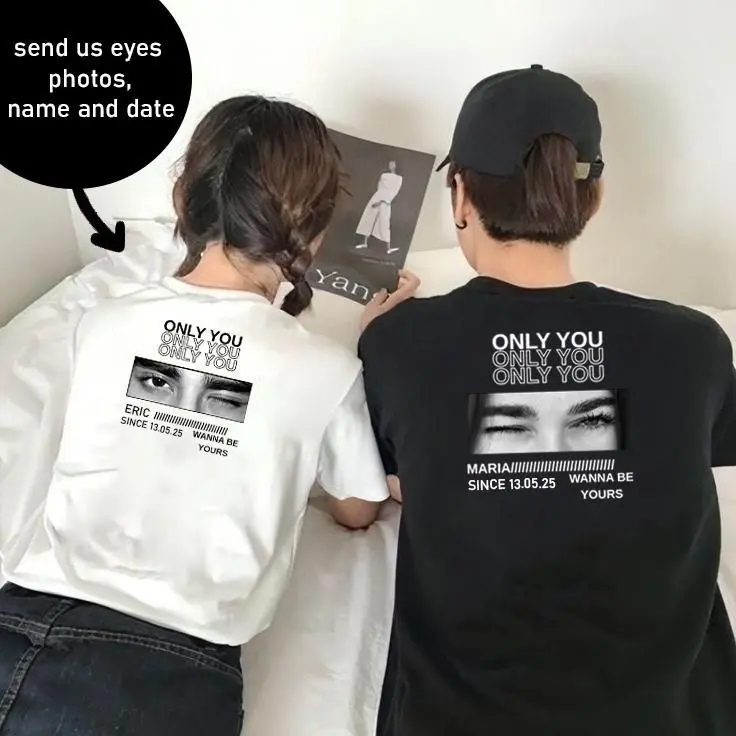 Couple Combo Tshirt (With Personalised Photo)